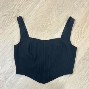 Sincerely Jules Corset Crop Top M